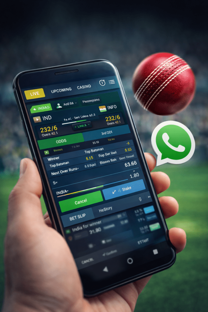 online cricket betting id